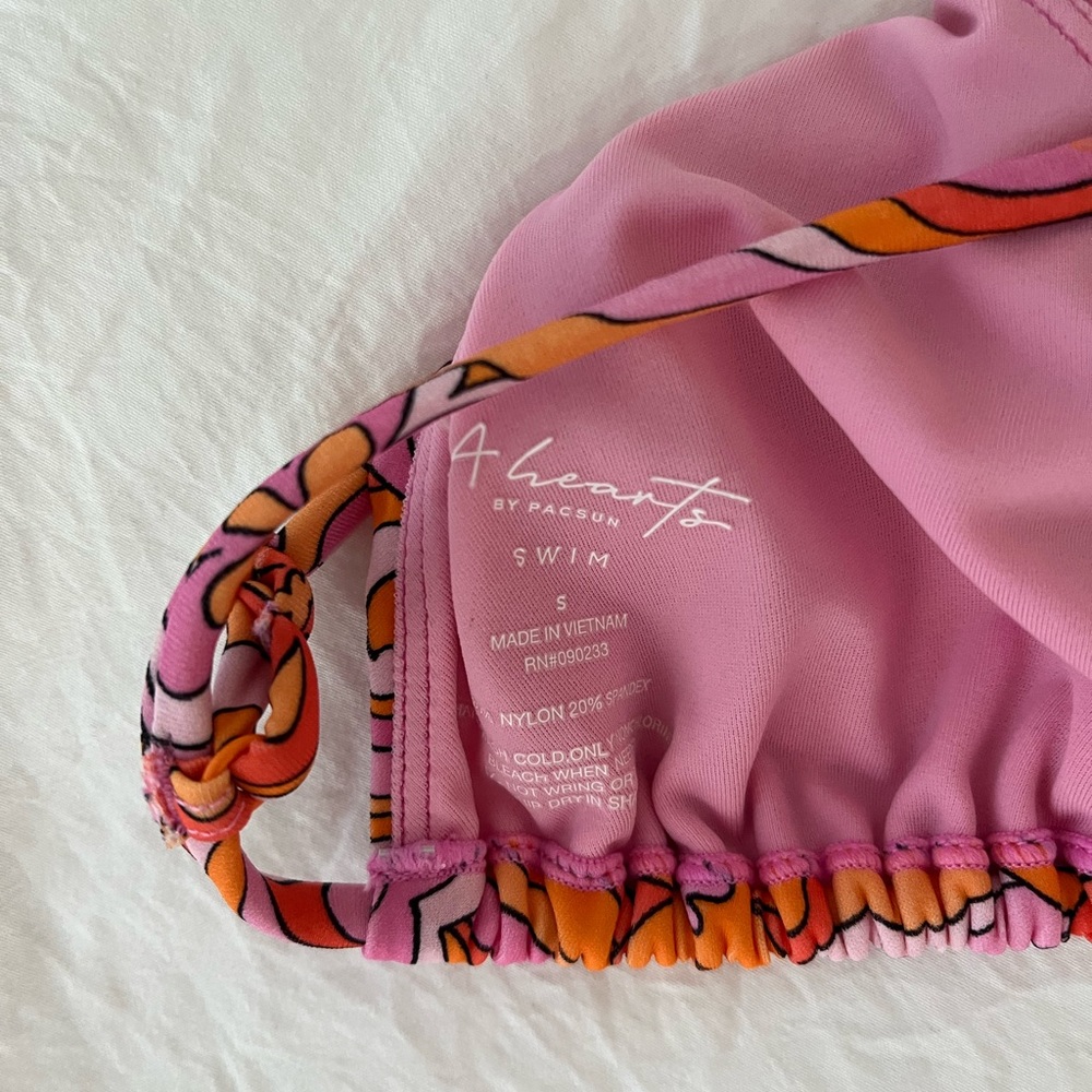 LA Hearts PacSun Multicolor Amanda Bikini Set NWOT - Picture 7 of 7
